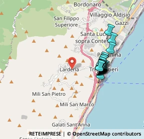 Mappa Area Artigianale ASI Larderia, 98129 Messina ME, Italia (1.793)