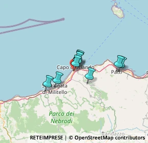 Mappa Contrada Forno Alto, 98071 Capo d'Orlando ME, Italia (24.57067)