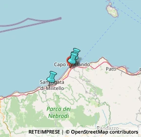 Mappa Contrada Forno Alto, 98071 Capo d'Orlando ME, Italia (36.55333)