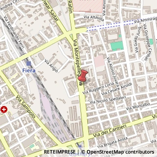 Mappa Via Montepellegrino, 4, 90142 Palermo, Palermo (Sicilia)