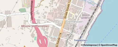 Mappa Messina