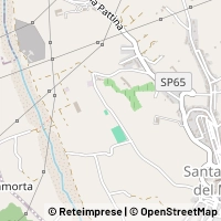 Karte Santa Lucia del Mela