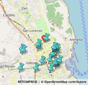 Mappa V.le della Croce Rossa, 90146 Palermo PA, Italia (2.0965)