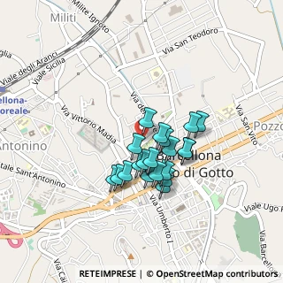 Mappa Via Matteo, 98051 Barcellona Pozzo di Gotto ME, Italia (0.3575)