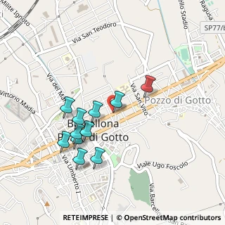 Mappa Vico I Comelia, 98051 Barcellona Pozzo di Gotto ME, Italia (0.47727)