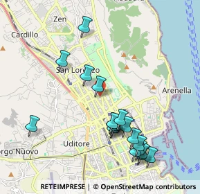 Mappa Via Lo Bianco Antonio, 90144 Palermo PA, Italia (2.34421)