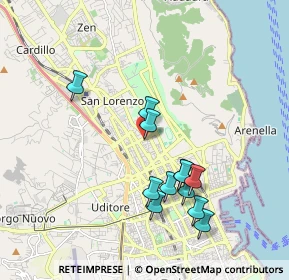 Mappa Via Lo Bianco Antonio, 90144 Palermo PA, Italia (1.99417)