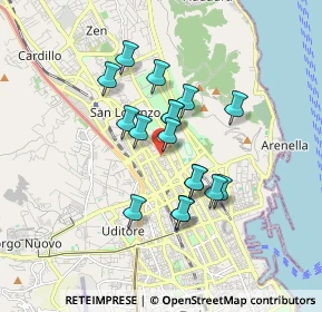 Mappa Via Lo Bianco Antonio, 90144 Palermo PA, Italia (1.51118)