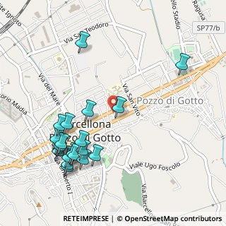 Mappa Via F. Cattafi, 98051 Barcellona Pozzo di Gotto ME, Italia (0.667)