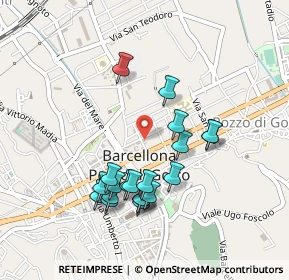 Mappa Piazza Sandro Pertini, 98051 Barcellona Pozzo di Gotto ME, Italia (0.4905)