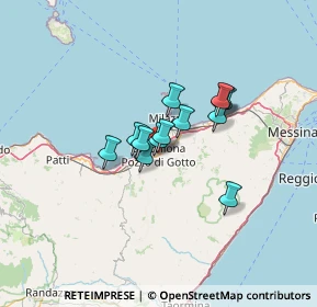 Mappa Piazza Sandro Pertini, 98051 Barcellona Pozzo di Gotto ME, Italia (9.36923)