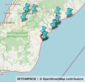 Mappa 89034 Bovalino RC, Italia (16.48611)