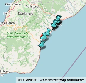 Mappa 89034 Bovalino RC, Italia (11.8515)