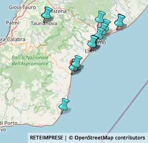 Mappa Via Fratelli Bandiera, 89034 Bovalino RC, Italia (16.83267)