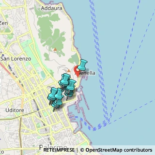 Mappa Via Cardinale Dusmet, 90142 Palermo PA, Italia (1.68471)