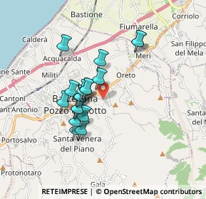 Mappa Vicolo I Risorgimento, 98051 Barcellona Pozzo di Gotto ME, Italia (1.55056)