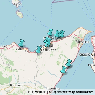 Mappa Vicolo I Risorgimento, 98051 Barcellona Pozzo di Gotto ME, Italia (12.43917)