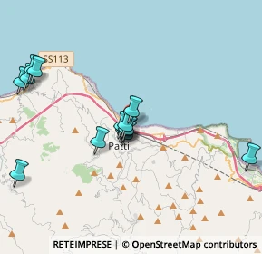 Mappa Via Leone Pancaldo, 98066 Patti ME, Italia (4.1)