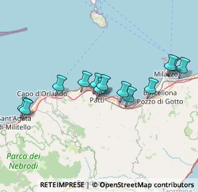 Mappa Via Leone Pancaldo, 98066 Patti ME, Italia (15.08385)