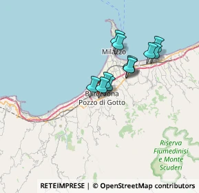 Mappa 98051 Barcellona pozzo di Gotto ME, Italia (5.7)