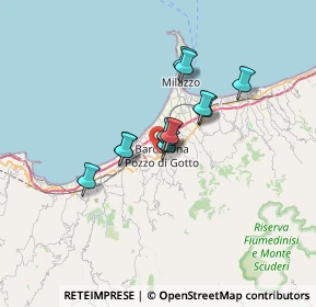 Mappa 98051 Barcellona pozzo di Gotto ME, Italia (4.92417)