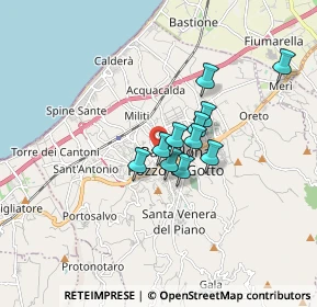 Mappa 98051 Barcellona pozzo di Gotto ME, Italia (1.25364)