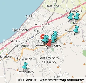 Mappa Via Bellinvia, 98051 Barcellona Pozzo di Gotto ME, Italia (1.71091)