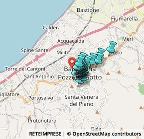 Mappa 98051 Barcellona pozzo di Gotto ME, Italia (0.8415)