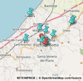 Mappa Via Bellinvia, 98051 Barcellona Pozzo di Gotto ME, Italia (1.51273)