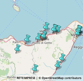 Mappa 98051 Barcellona pozzo di Gotto ME, Italia (18.65176)