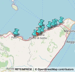 Mappa 98051 Barcellona pozzo di Gotto ME, Italia (12.05833)