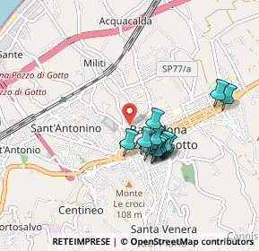 Mappa 98051 Barcellona pozzo di Gotto ME, Italia (0.78071)