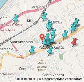 Mappa 98051 Barcellona pozzo di Gotto ME, Italia (0.95842)