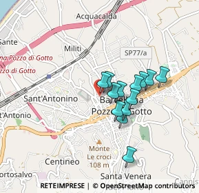 Mappa 98051 Barcellona pozzo di Gotto ME, Italia (0.72231)