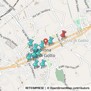 Mappa Via Gaetano Bavastrelli, 98051 Barcellona Pozzo di Gotto ME, Italia (0.44273)