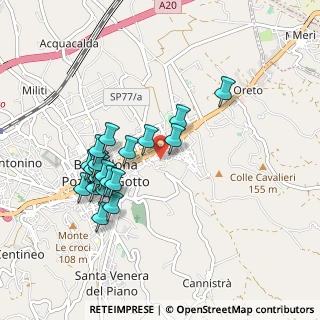 Mappa Via Teatro Vecchio, 98051 Barcellona Pozzo di Gotto ME, Italia (0.969)