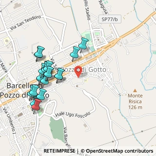 Mappa Via Teatro Vecchio, 98051 Barcellona Pozzo di Gotto ME, Italia (0.5865)