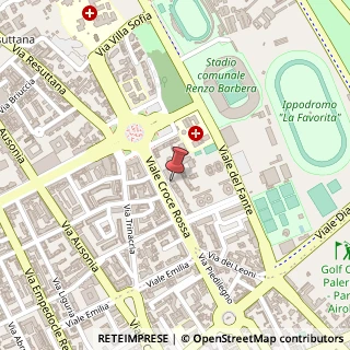 Mappa Viale della Croce Rossa, 79/A, 90146 Palermo, Palermo (Sicilia)