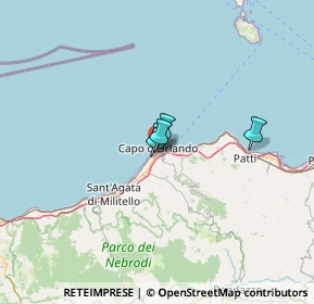 Mappa 98071 Capo d'Orlando ME, Italia (42.86)