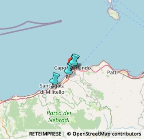 Mappa 98071 Capo d'Orlando ME, Italia (45.89154)