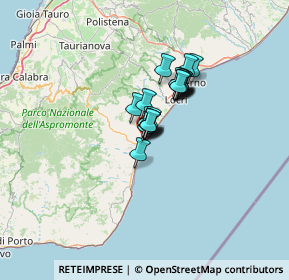 Mappa Via IV Novembre, 89034 Bovalino RC, Italia (8.055)