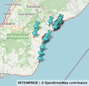 Mappa Via Giuseppe Garibaldi, 89034 Bovalino RC, Italia (11.49611)