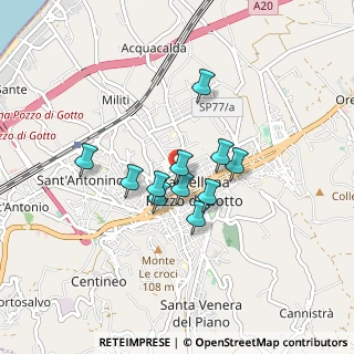 Mappa Via Medaglie D'Oro, 98051 Barcellona Pozzo di Gotto ME, Italia (0.67909)