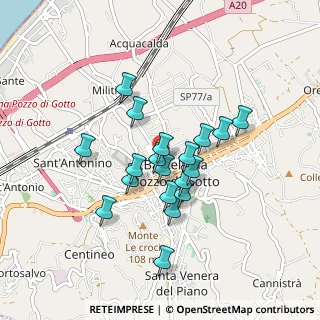Mappa Via Medaglie D'Oro, 98051 Barcellona Pozzo di Gotto ME, Italia (0.78263)