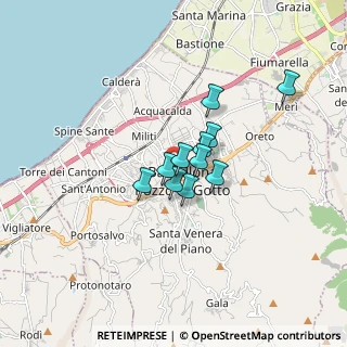 Mappa Via Medaglie D'Oro, 98051 Barcellona Pozzo di Gotto ME, Italia (1.12727)