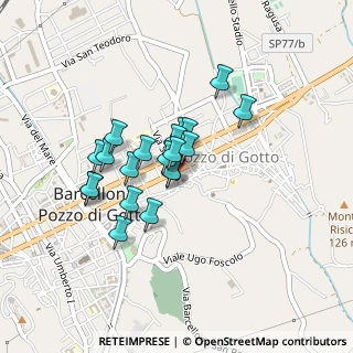 Mappa Via Papa Giovanni XXIII, 98051 Barcellona Pozzo di Gotto ME, Italia (0.3535)