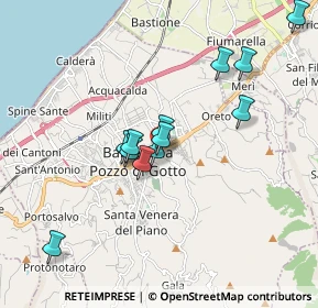 Mappa Via Papa Giovanni XXIII, 98051 Barcellona Pozzo di Gotto ME, Italia (1.79417)