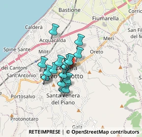 Mappa Via Papa Giovanni XXIII, 98051 Barcellona Pozzo di Gotto ME, Italia (1.2115)