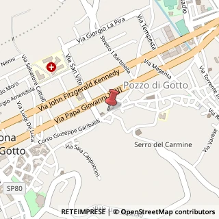 Mappa Via Giuseppe Garibaldi, 493, 98051 Barcellona Pozzo di Gotto, Messina (Sicilia)