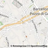 Mapa Barcellona Pozzo di Gotto